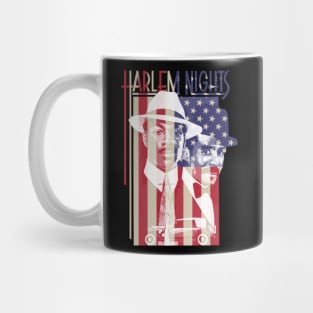 Harlem Nights Engraved USA Flag Mug